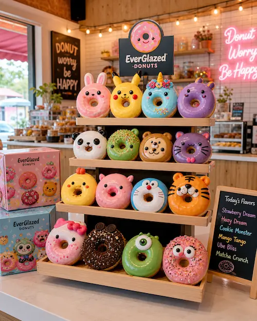 Donut campaign created with Gasimus